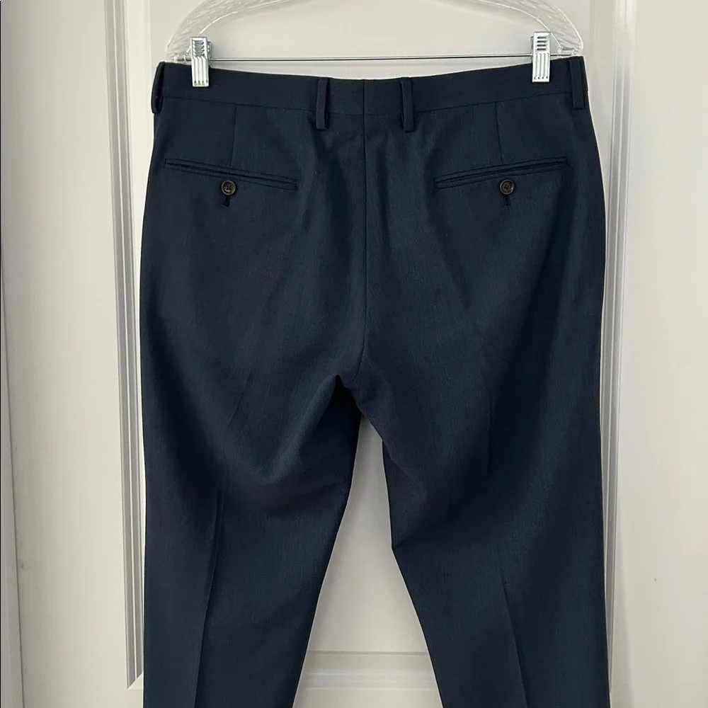 J. Crew Navy Ludlow Traveler Pants, Mens size W33 L32